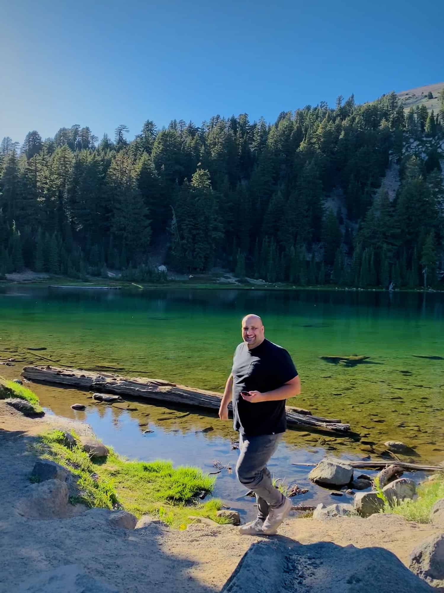 Kyle and Emerald Lake